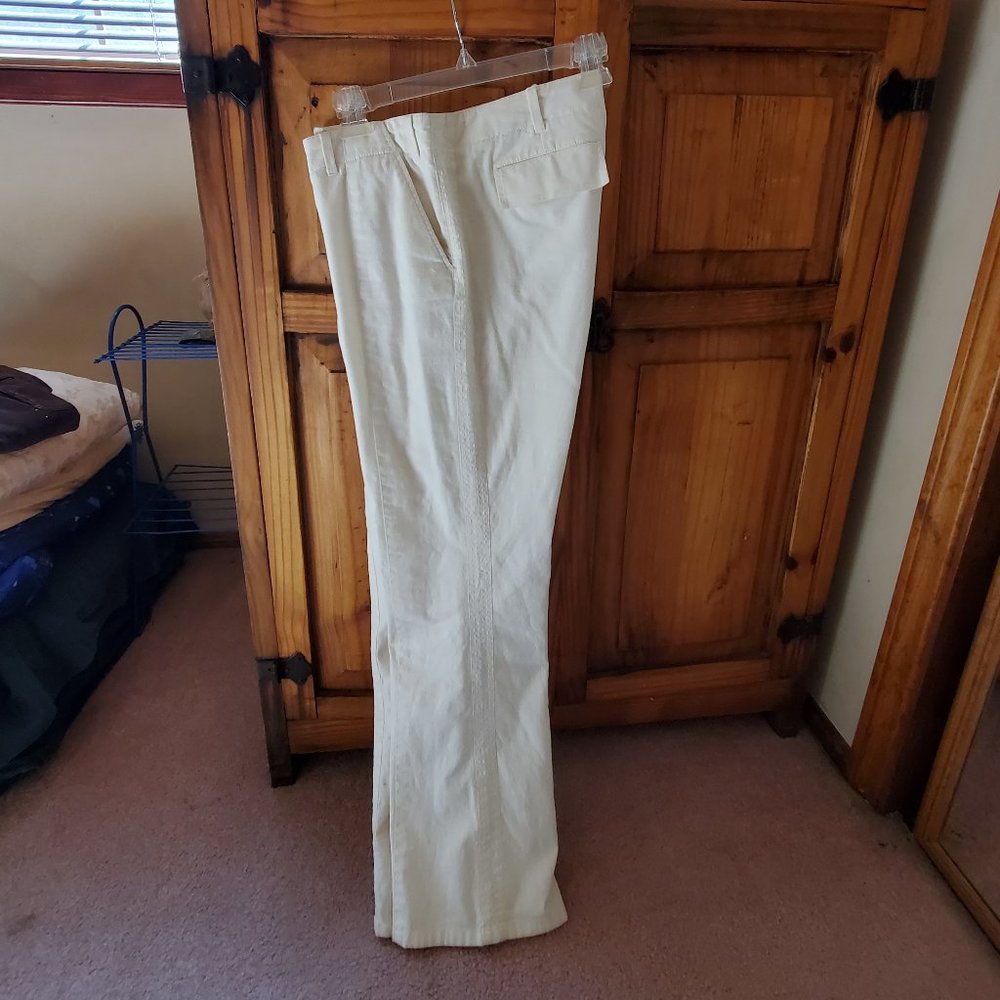 Kenneth Cole White Cabana Dress Pant